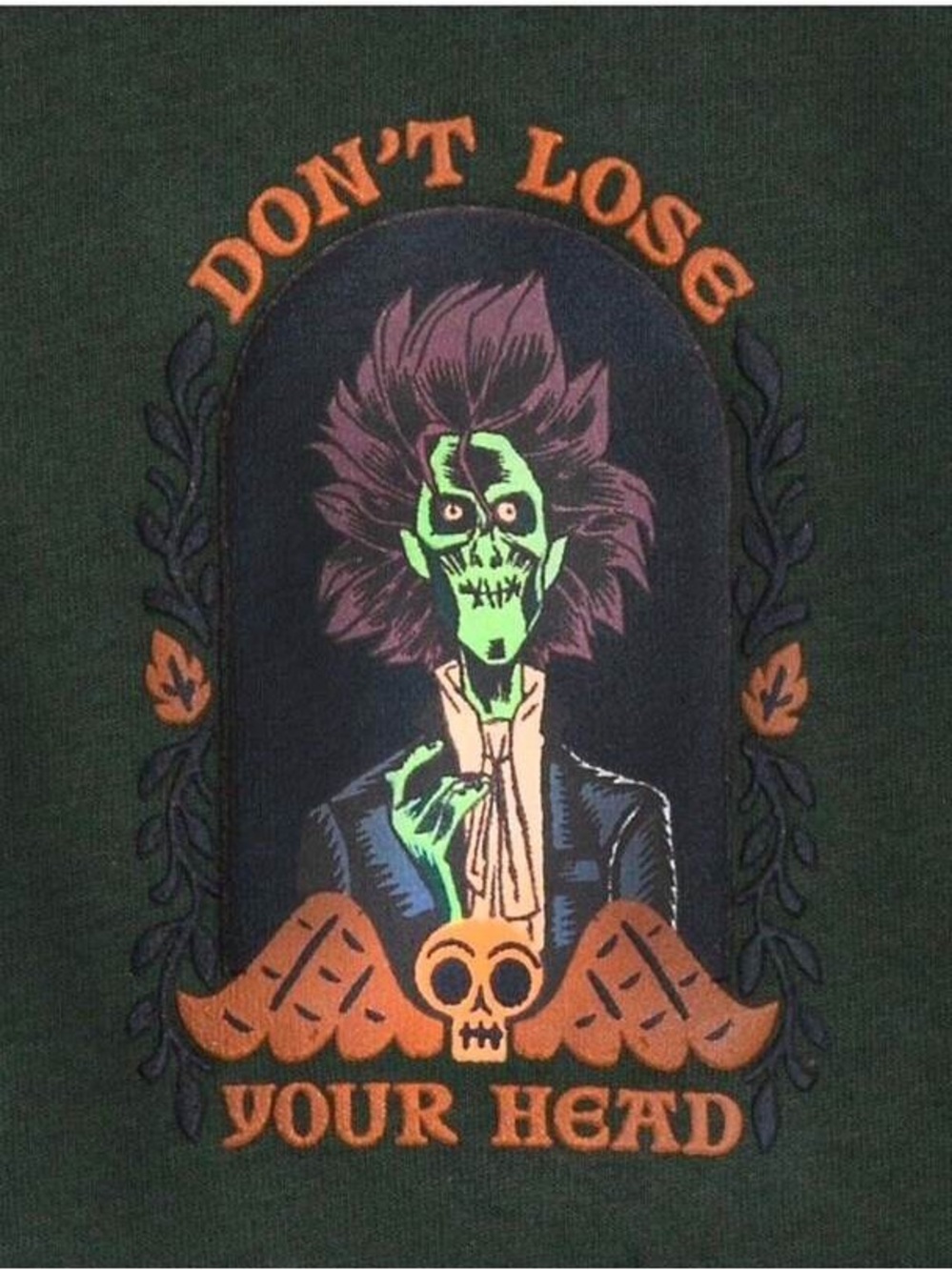 Halloween 2023 Hocus Pocus 2 Green Spirit Jersey Size Large - Picture 4 of 4